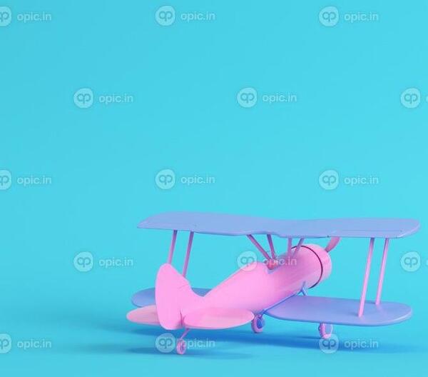 عکس هواپیمای صورتی