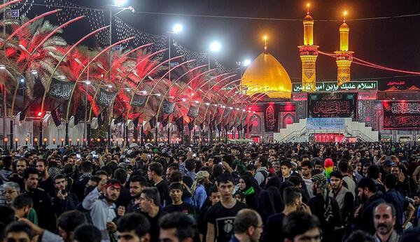 عکس بین الحرمین روز عاشورا