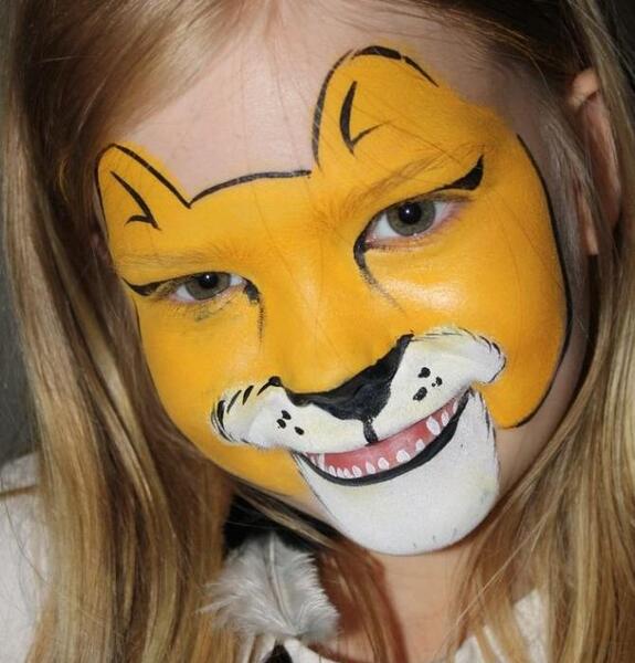 عکس نقاشی روی صورت خرگوش