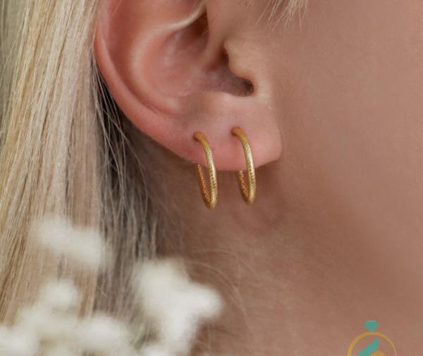 عکس گوشواره ساده