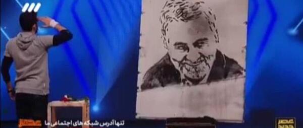 عکس حاج قاسم در عصر جدید