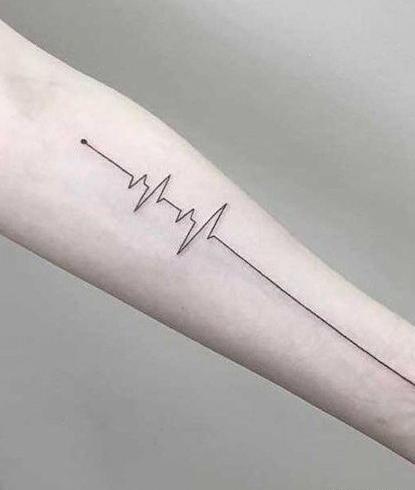 عکس تاتو نبض روی مچ دست