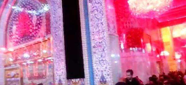 عکس حضرت ابوالفضل در حرم
