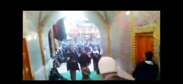 عکس حضرت ابوالفضل در حرم