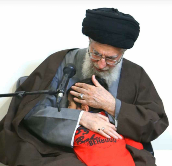 عکس روز پدر حاج قاسم سلیمانی