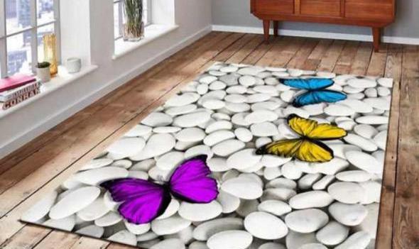 عکس روفرشی پارچه ای