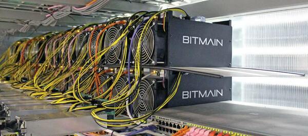 عکس معدن بیت کوین