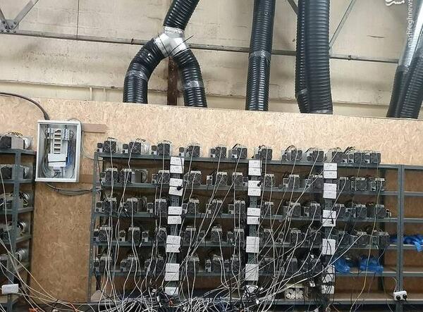 عکس معدن بیت کوین
