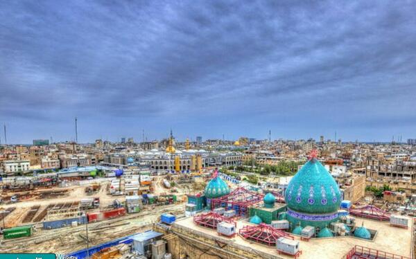عکس حرم امام حسین قبل از بازسازی