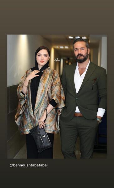 عکس همسر جدید بهنوش طباطبائی