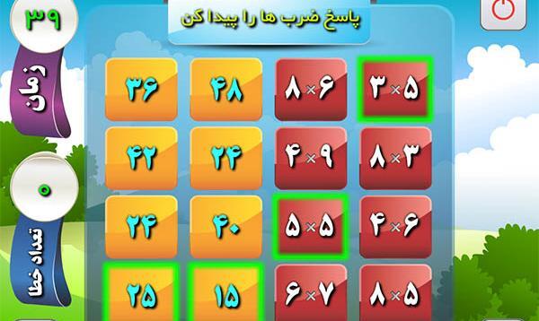 عکس ضرب فرایندی سه رقمی