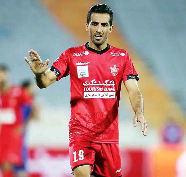 عکس وحید امیری بازیکن پرسپولیس