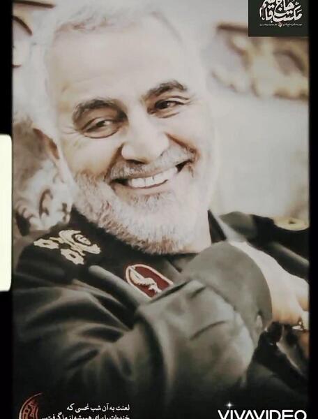دانلود عکس شهید سلیمانی عزیز ملت