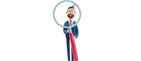عکس ذره بین سه بعدی