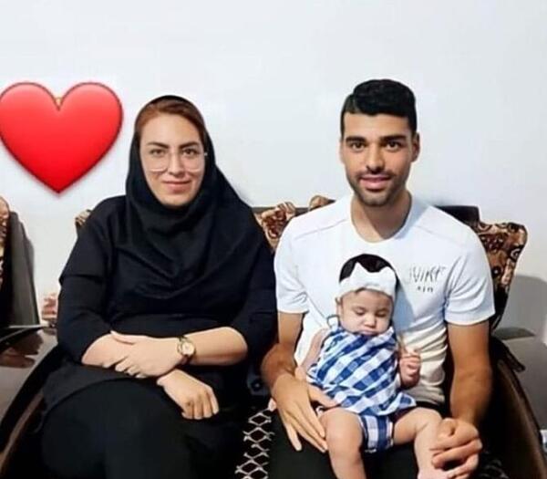 عکس مهدی طارمی و خانمش