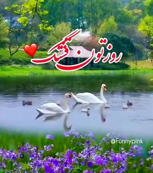 عکس نوشته سلام روزتون زیبا