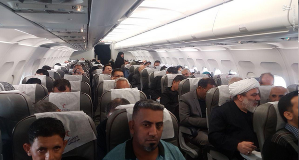 عکس هواپیمای اربعین