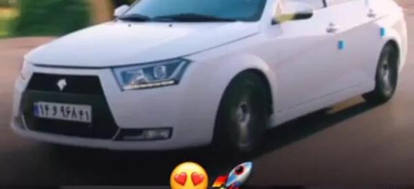 عکس دنا پلاس خاکستری متالیک