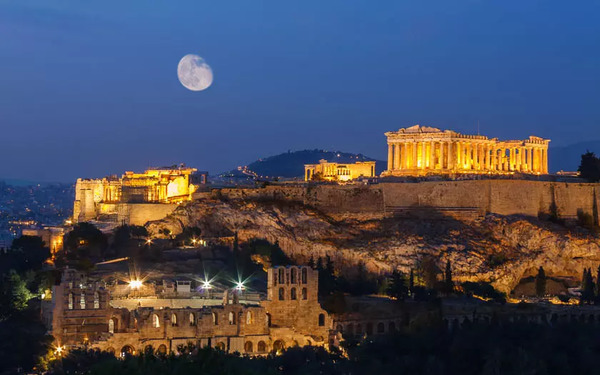 عکس ساختمان یونان