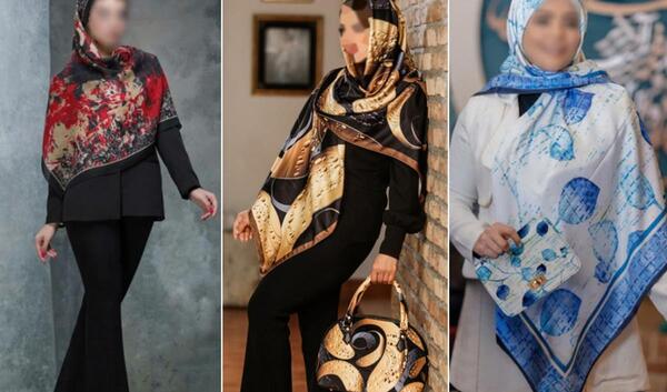 عکس مدل روسری یا شال