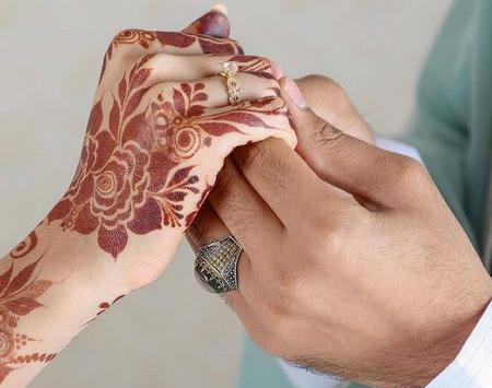 عکس نقش حنا عربی روی دست