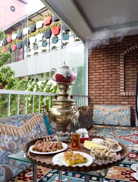 عکس رستوران باغ بهشت فشم