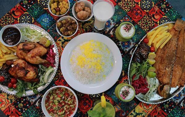 عکس رستوران باغ بهشت فشم