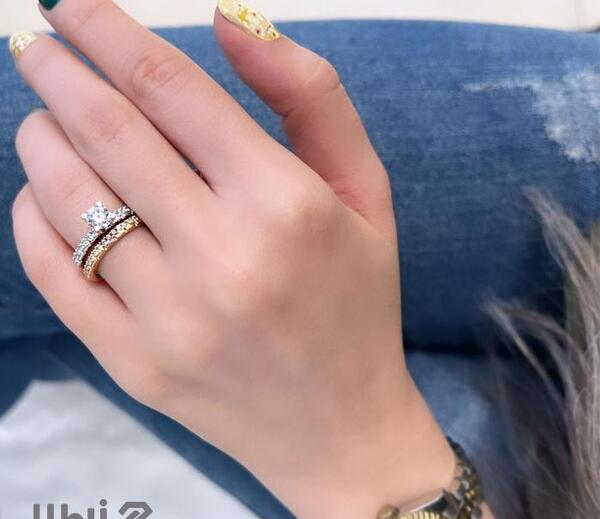 عکس تصاویر انگشتر طلا تک نگین