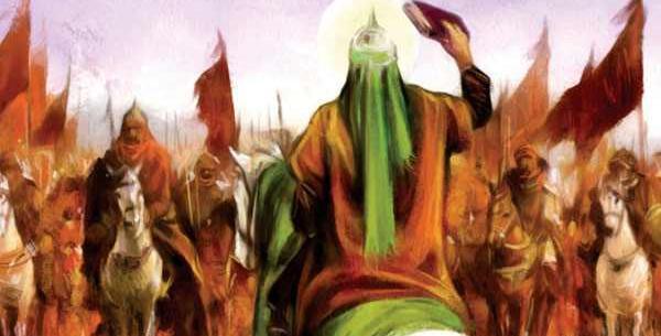 عکس امام حسین ویزید
