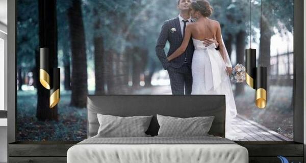 عکس عروس و داماد موقع خواب