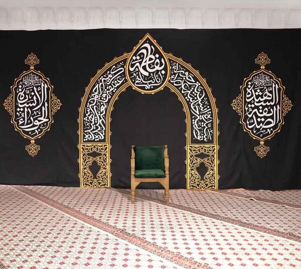 عکس دکور فاطمیه