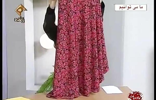 عکس دامن سه طبقه چین دار