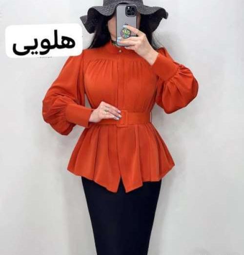 عکس شومیز قرمز دخترانه