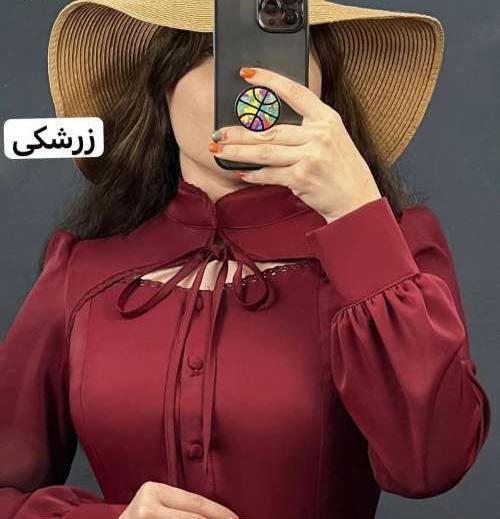 عکس شومیز قرمز دخترانه