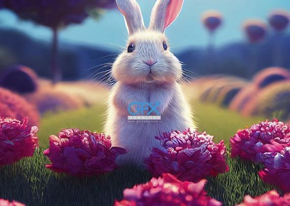 عکس خرگوش زیبا برای پروفایل