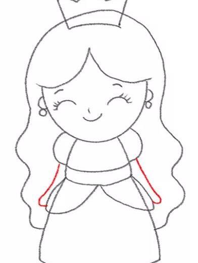 عکس نقاشی دخترانه پرنسس