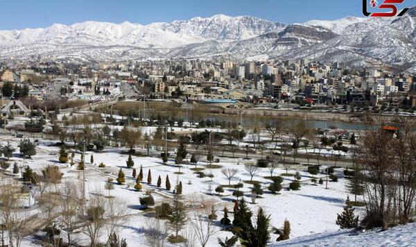 عکس برف یاسوج