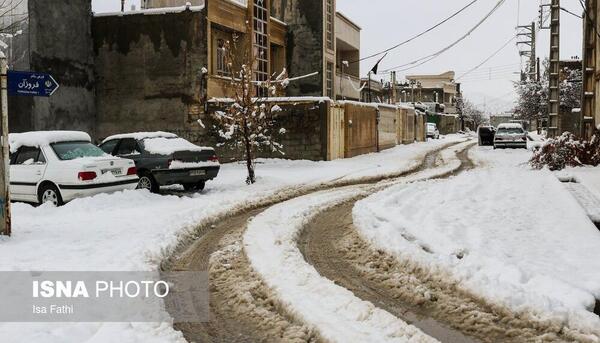 عکس برف یاسوج