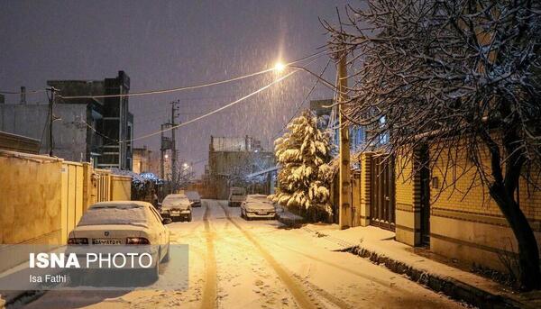 عکس برف یاسوج