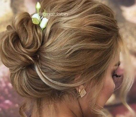 عکس شنیون مو ساده و شیک