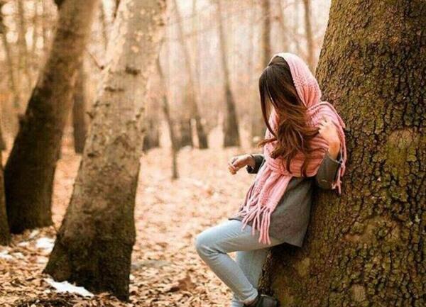 عکس دختر ایرانی تو طبیعت