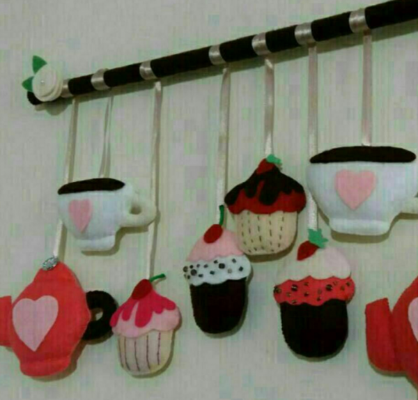 عکس های تزیین خانه با نمد