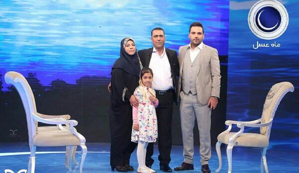 عکس فرشاد آزادی ودوست دخترش