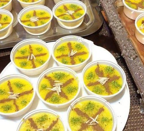 عکس ظروف یکبار مصرف برای شله زرد
