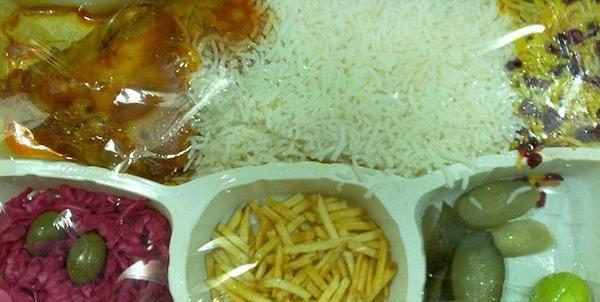 عکس ظروف یکبار مصرف برای شله زرد