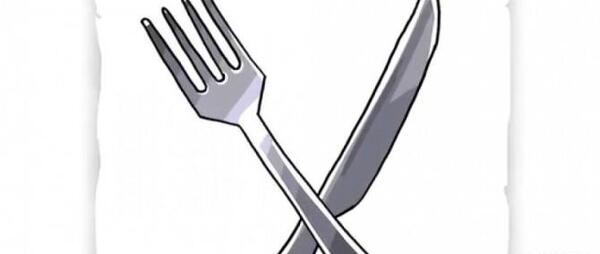 عکس چاقو نقاشی شده