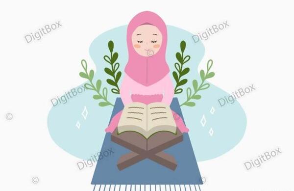 عکس پروفایل با حجاب کودکانه