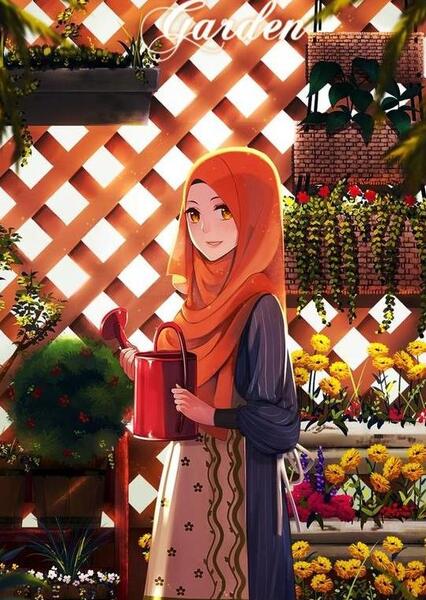 عکس پروفایل با حجاب کودکانه