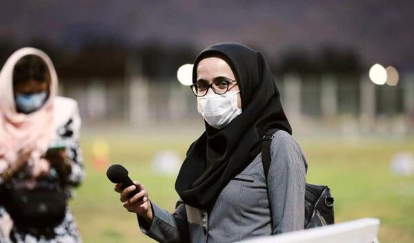عکس مجری رادیو ورزش خانم حسینی