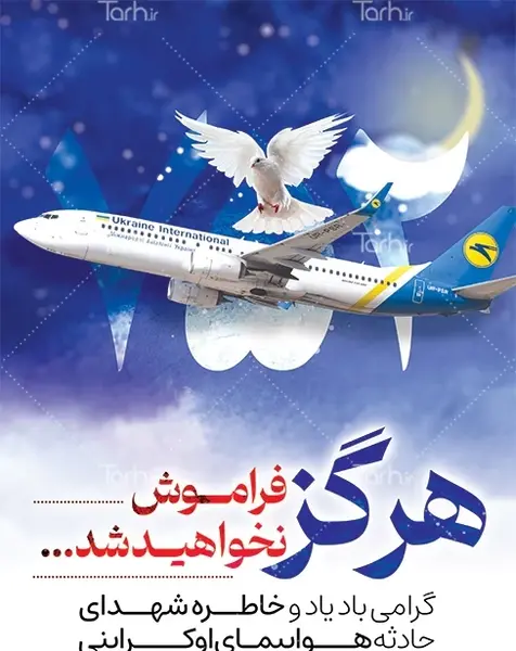 عکس هواپیمای اوکراینی